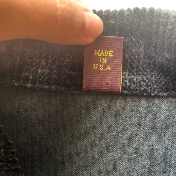 Vintage Corduroy Coat with Buttons - Picture 8 of 10